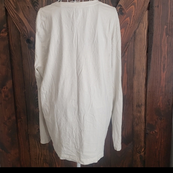 (HURLEY) White Long Sleeve T-Shirt X-Large - Picture 5 of 8